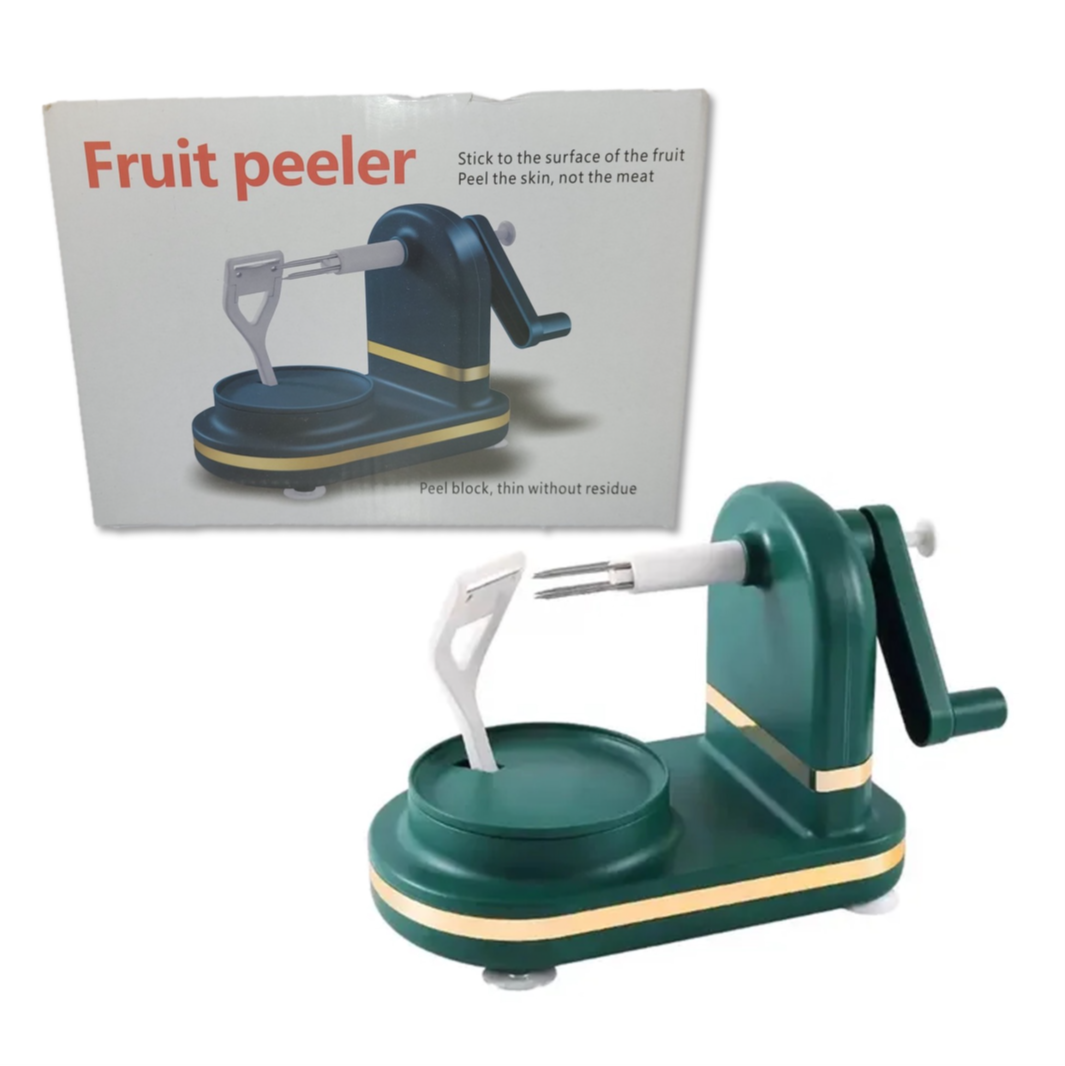 Pelador de frutas con pedal
